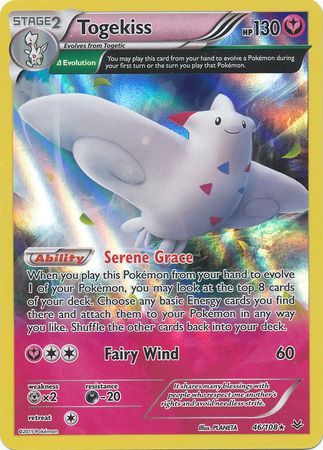 Togekiss - 46/108 - Holo Rare available at 401 Games Canada