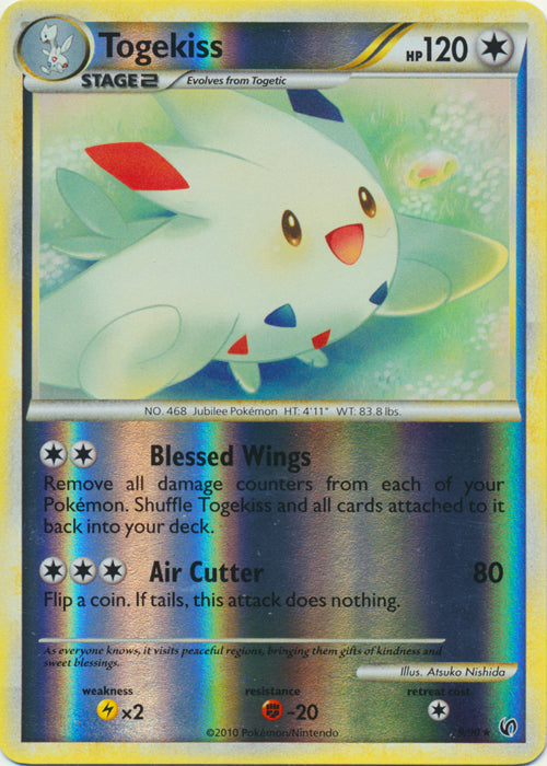 401 Games Canada - Togekiss - 9/90 - Holo Rare - Reverse Holo 401 Games Canada - Togekiss - 9/90 - Holo Rare - Reverse Holo