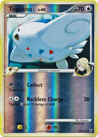 Togekiss C - 86/147 - Uncommon - Reverse Holo available at 401 Games Canada