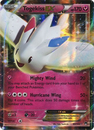 Togekiss EX - 83/122 - Ultra Rare available at 401 Games Canada