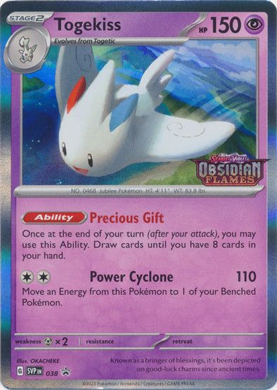 Togekiss - SVP038 - Pre-Release Promo available at 401 Games Canada