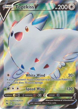 Togekiss V - 178/185 - Full Art Ultra Rare available at 401 Games Canada