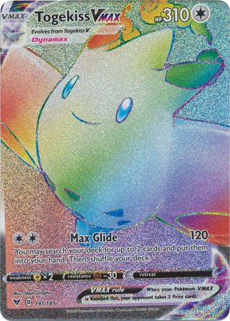 Togekiss VMAX - 191/185 - Hyper Rare available at 401 Games Canada