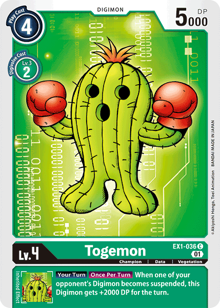 Togemon - EX1-036 - Common available at 401 Games Canada