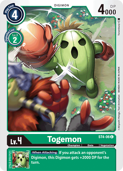 Togemon - ST4-06 - Common available at 401 Games Canada