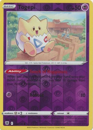 Togepi - 055/189 - Common - Reverse Holo available at 401 Games Canada