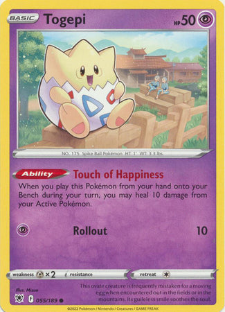 Togepi - 055/189 - Common available at 401 Games Canada