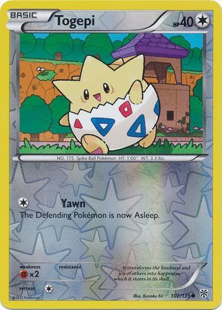 Togepi - 102/135 - Common - Reverse Holo available at 401 Games Canada