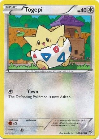 Togepi - 102/135 - Common available at 401 Games Canada