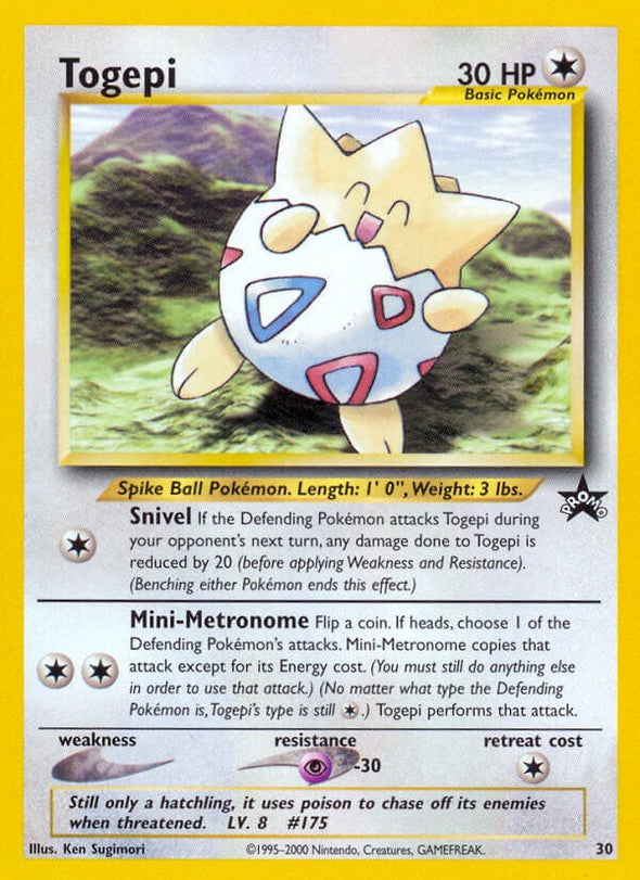 Togepi - 30 - Promo available at 401 Games Canada