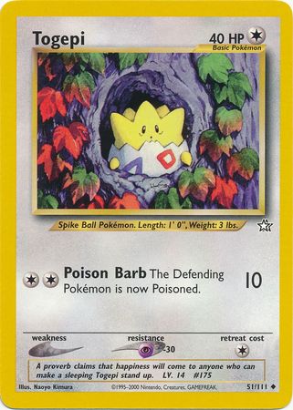 Togepi - 51/111 - Uncommon - Unlimited available at 401 Games Canada