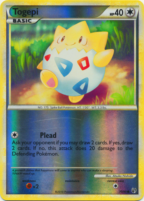 Togepi - 70/90 - Common - Reverse Holo available at 401 Games Canada