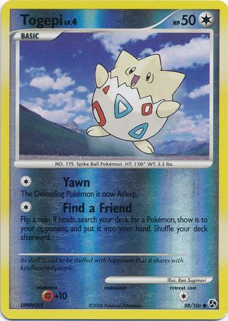 Togepi - 88/106 - Common - Reverse Holo available at 401 Games Canada