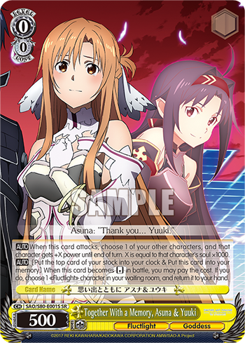 Together With a Memory, Asuna & Yuuki (SR) available at 401 Games Canada