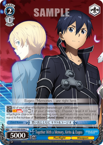 Together With a Memory, Kirito & Eugeo (C) available at 401 Games Canada