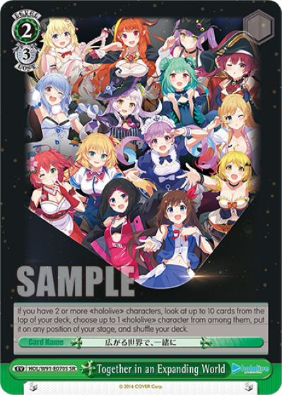 Together in an Expanding World - HOL-W91-E070S - Super Rare available at 401 Games Canada