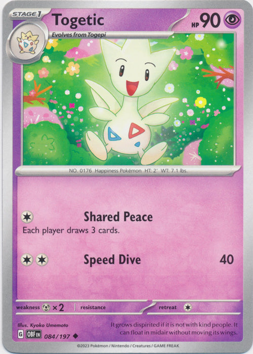 Togetic - 084/197 - Uncommon available at 401 Games Canada