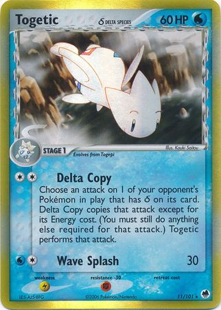 Togetic - 11/101 - Holo Rare - Reverse Holo available at 401 Games Canada