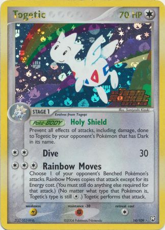 Togetic - 14/109 - Holo Rare - Reverse Holo available at 401 Games Canada