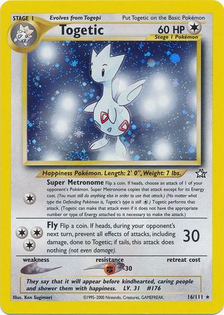 Togetic - 16/111 - Holo - Unlimited available at 401 Games Canada