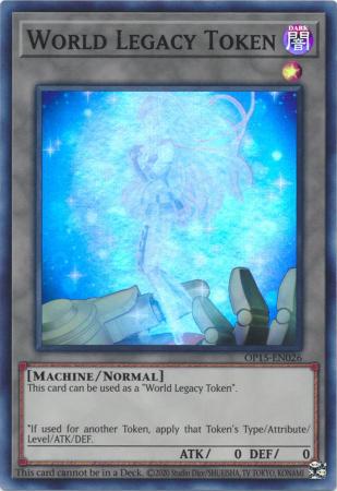 Token: World Legacy - OP15-EN026 - Super Rare available at 401 Games Canada