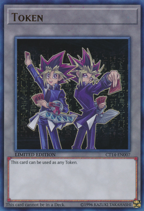 Token: Yugi/Yami - CT14-EN007 - Ultra Rare - Limited Edition available at 401 Games Canada