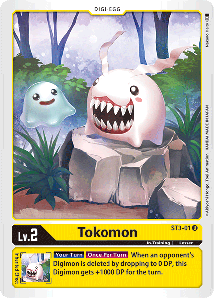 Tokomon - ST3-01 - Uncommon available at 401 Games Canada