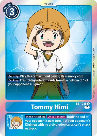 Tommy Himi - BT7-086 - Rare available at 401 Games Canada