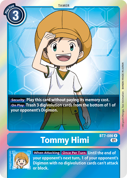 Tommy Himi - BT7-086 - Rare available at 401 Games Canada