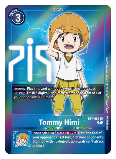 Tommy Himi (Box Topper) - BT7-086 - Rare available at 401 Games Canada