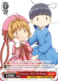 Tomoyo: Ain't No Dream - CCS/WX01-T07- Trial Deck available at 401 Games Canada