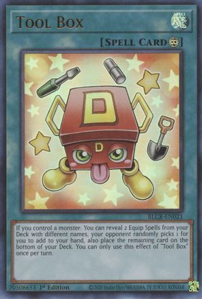 Tool Box - BLCR-EN021 - Ultra Rare - 1st Edition available at 401 Games Canada