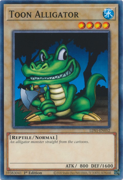 Toon Alligator - LDS1-EN052 - Common - 1st Edition available at 401 Games Canada