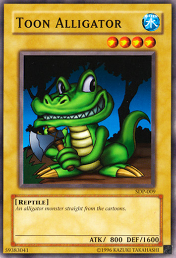 Toon Alligator - SDP-009 - Common - Unlimited available at 401 Games Canada