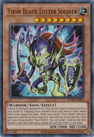 Toon Black Luster Soldier - TOCH-EN001 - Ultra Rare - Unlimited available at 401 Games Canada