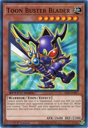 Toon Buster Blader - SS04-ENB07 - Common - 1st Edition available at 401 Games Canada