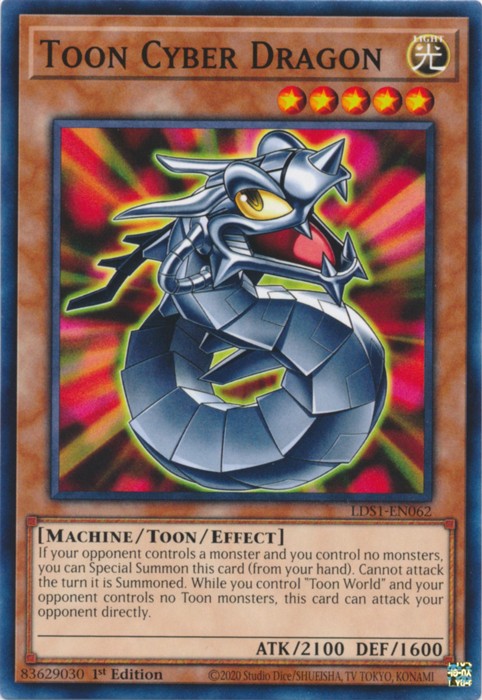Toon Cyber Dragon - LDS1-EN062 - Common - 1st Edition available at 401 Games Canada