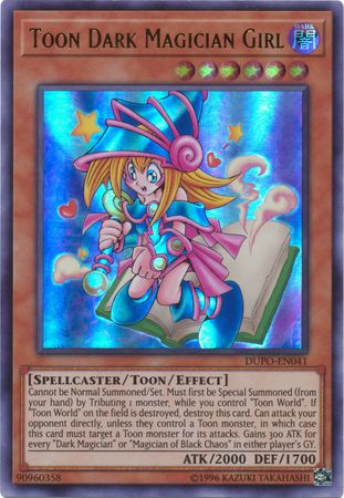 Toon Dark Magician Girl - DUPO-EN041 - Ultra Rare - Unlimited available at 401 Games Canada