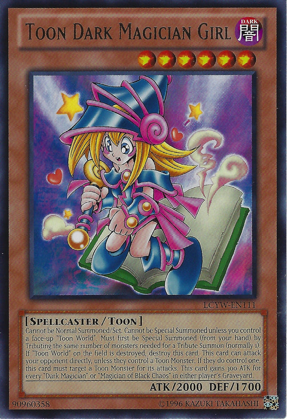 Toon Dark Magician Girl - LCYW-EN111 - Rare - Unlimited available at 401 Games Canada