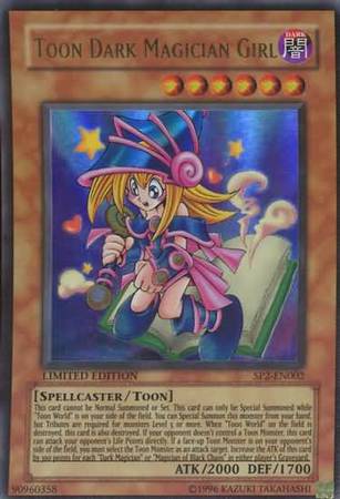 Toon Dark Magician Girl - SP2-EN002 - Ultra Rare - Limited Edition available at 401 Games Canada