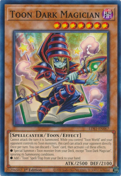 Toon Dark Magician - LDS1-EN067 - Common - 1st Edition available at 401 Games Canada