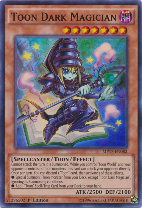 Toon Dark Magician - MP17-EN083 - Super Rare - 1st Edition available at 401 Games Canada