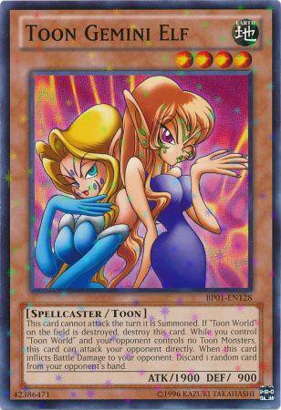 Toon Gemini Elf - BP01-EN128 - Starfoil Rare - Unlimited available at 401 Games Canada