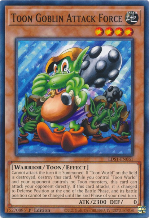 Toon Goblin Attack Force - LDS1-EN061 - Common - 1st Edition available at 401 Games Canada
