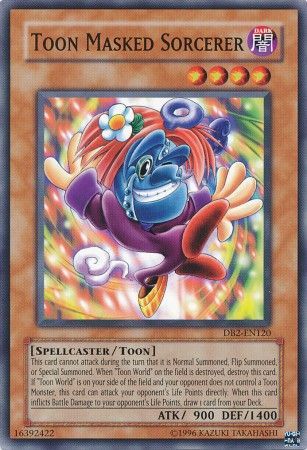 Toon Masked Sorcerer - DB2-EN120 - Common available at 401 Games Canada