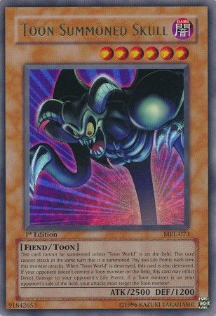 Toon Summoned Skull - MRL-073 - Ultra Rare - 1st Edition available at 401 Games Canada