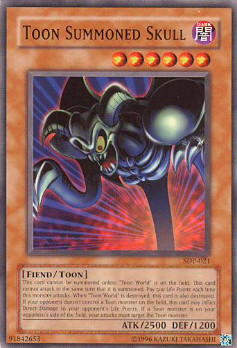 Toon Summoned Skull - SDP-021 - Common - Unlimited available at 401 Games Canada
