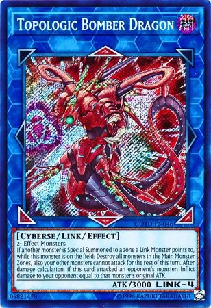 Topologic Bomber Dragon - COTD-EN046 - Secret Rare - Unlimited available at 401 Games Canada