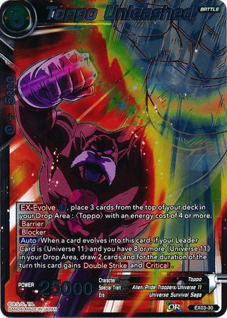 Toppo Unleashed - EX03-30 - Expansion Rare (Foil) available at 401 Games Canada