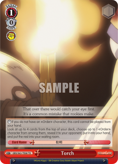 Torch - GBS/S63-TE08 - Trial Deck available at 401 Games Canada